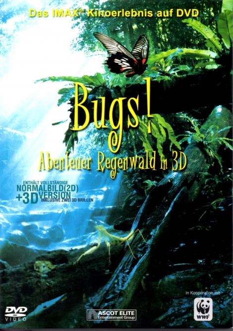 Bugs - Abenteuer Im Regenwald In 3D (2D & 3D Version Inkl. 2 Stk. 3D-Brillen) (+ Kartonschuber) 