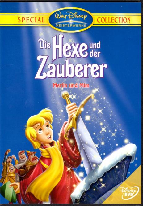 Die Hexe Und Der Zauberer - Merlin Und Mim (Disney) (1999 Version)  (Rarität) 