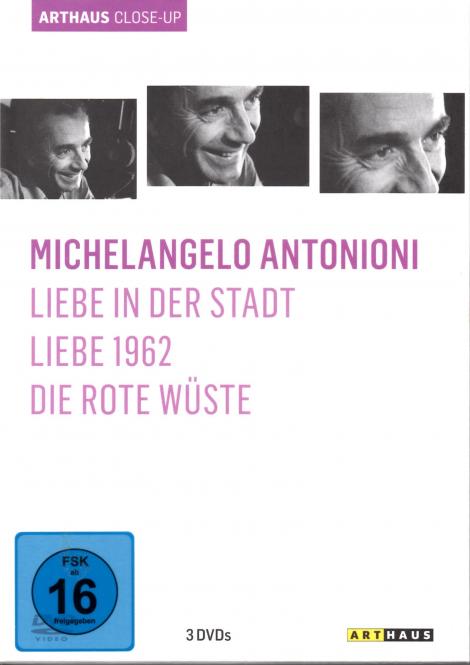 Michelangelo Antonioni Box (3 DVD) (Liebe In Der Stadt & Liebe 1962 & Die Rote Wüste) 