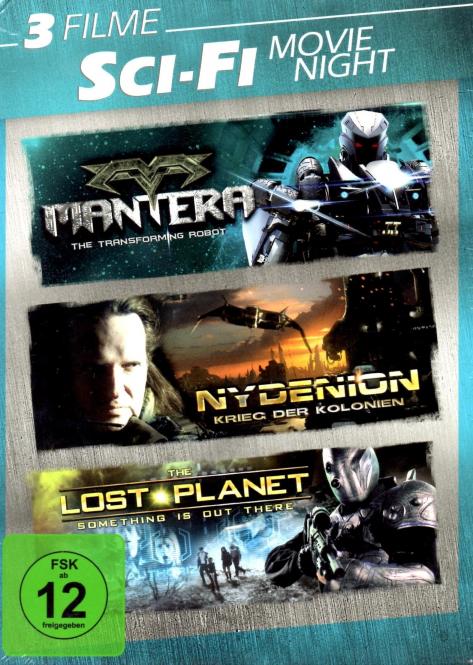 Science Fiction - Movie Night-Box (3 DVD) (Mantera & Nydenion & The Lost Planet) 