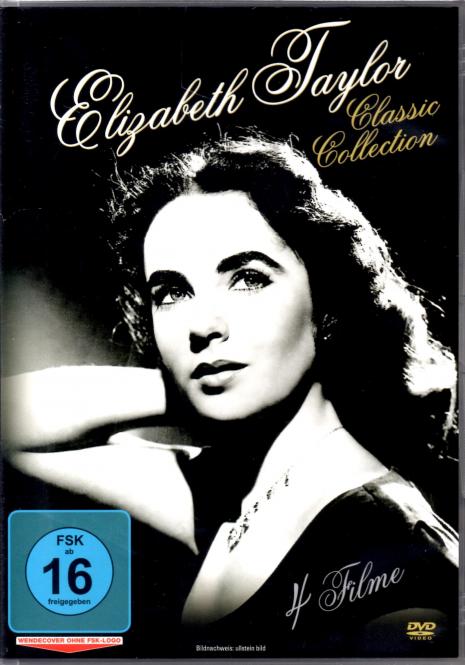 Elizabeth Taylor - Classic Collection (4 Filme / 2 DVD) (Klassiker) (Siehe Info unten) 