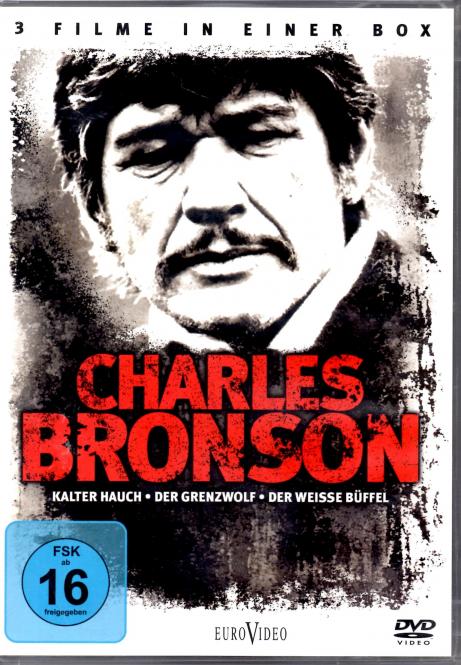 Charles Bronson - Box (3 DVD) (Kalter Hauch & Der Grenzwolf & Der Weisse Büffel) (Siehe Info unten) 