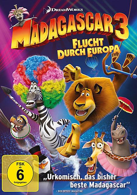 Madagascar 3 - Flucht Durch Europa (Animation) 