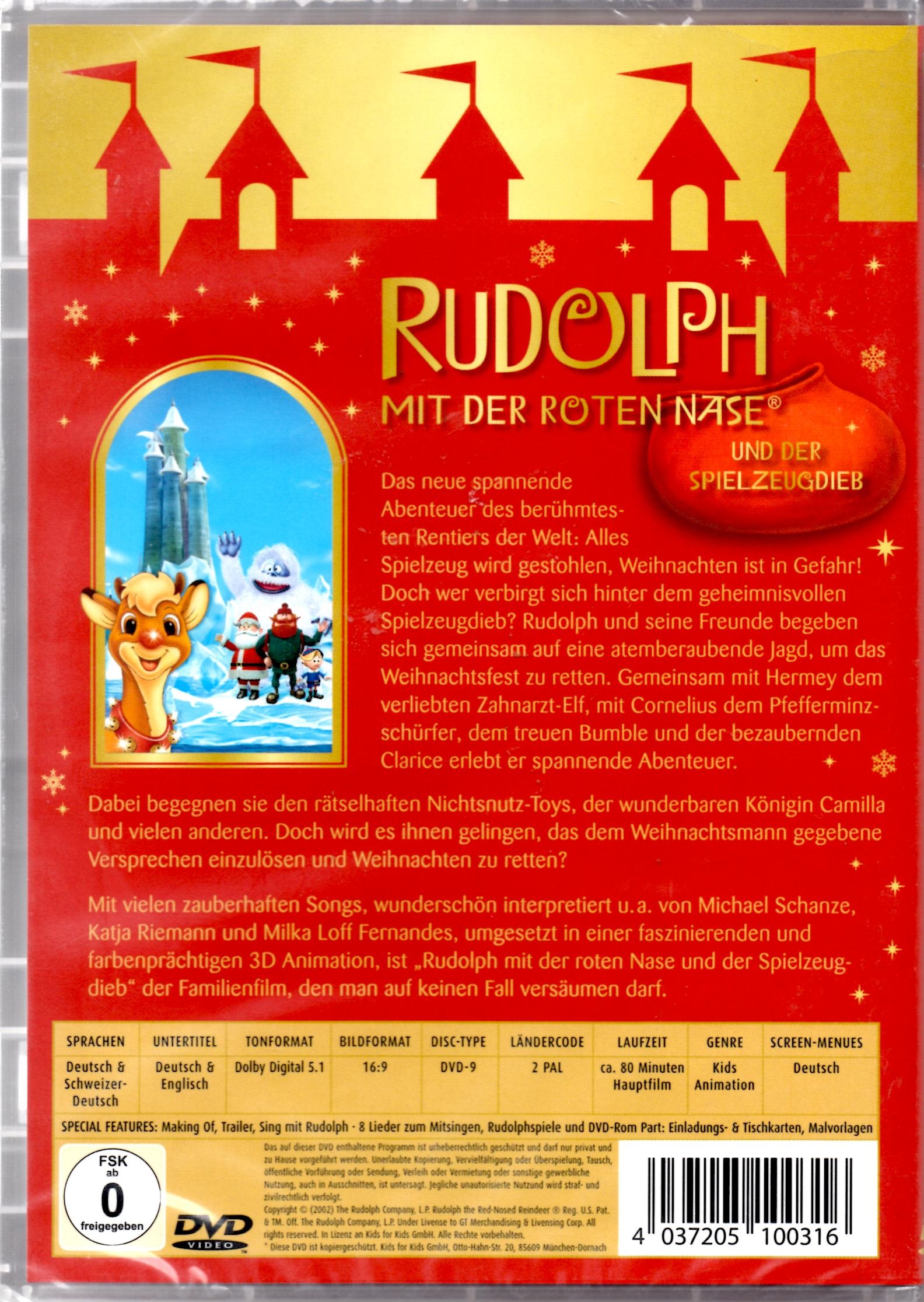 Rudolph mit der roten Nase - Sing mit!: DVD oder Blu-ray leihen